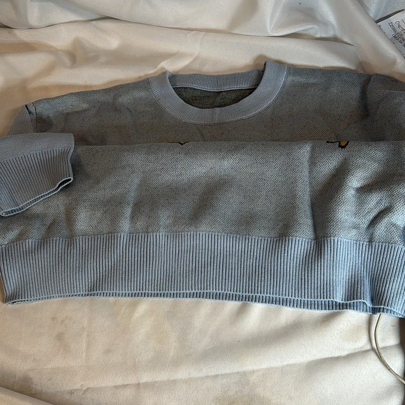 AELFRIC EDEN CUTE MURDER GOOSE PATTERN KNIT SWEATER. Size L. NWT - Picture 5 of 11